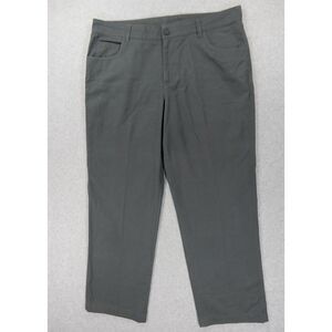 Columbia Cotton 5 Pocket‎ Travel Pants (Men's 38x30) Green/Gray